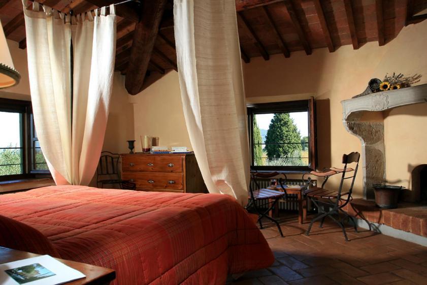 Terre Di Nano Villa Monticchiello Rum bild
